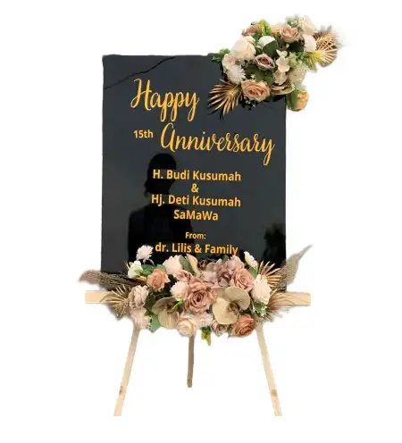 Papan Bunga Akrilik Sidomoro